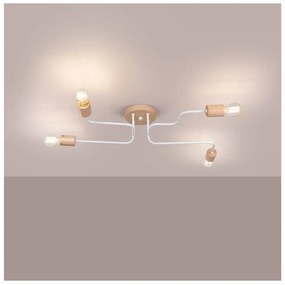 Lampa sufitowa w naturalnym kolorze 58x75 cm Dazzle – Nice Lamps