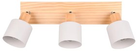 Biało-naturalna lampa punktowa ø 9 cm Shanti – Trio