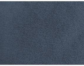 Niebieski podnóżek z tkaniny szenilowej Roxelane – Bobochic Paris