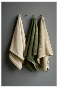 Jasnozielony bawełniany ręcznik kąpielowy frotte 70x140 cm Line – Södahl