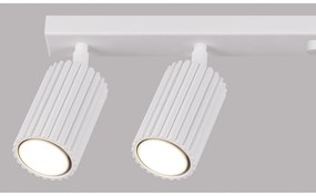 Biała lampa sufitowa 6,5x117 cm Gleam – Nice Lamps