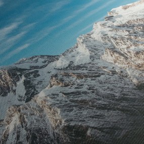 Obraz ośnieżonych szczytów, Fiordland (170x50 cm)