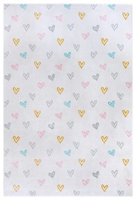 Biały dywan dziecięcy 160x235 cm Hearts – Hanse Home