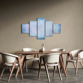 Obraz - Mandale w niebieskim (125x70 cm)