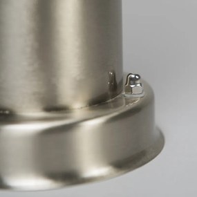 Lampa zewnętrzna stal 45cm IP44 z klinem i mufą kablową - Rox