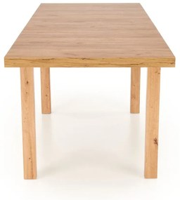 Stół TIAGO 2 140(220)x80 dąb craft rozkładany HALMAR