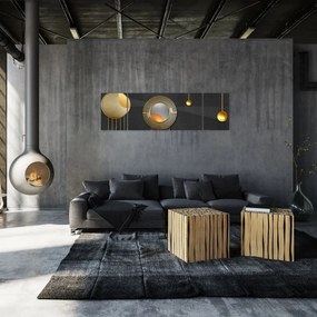 Obraz- Abstrakcja (170x50 cm)