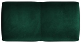 Zielone aksamitne oparcie do sofy modułowej Rome Velvet – Cosmopolitan Design