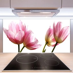 Szkło do Kuchni na Ścianę Kwiatowy Akcent Wnętrza