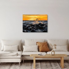 Obraz na szkle - morze (70x50 cm)