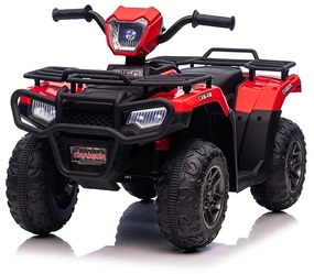 Baby Mix Samochód elektryczny dla dzieci Quad, czerwony