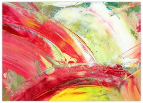 Obraz abstrakcji - malarstwo (70x50 cm)