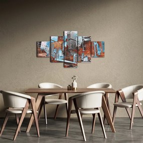 Obraz - Wieżowce (125x70 cm)