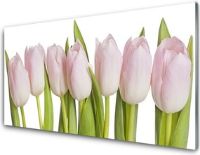 Dekor Szklany do Kuchni Wiosenny Powiew Tulipanów