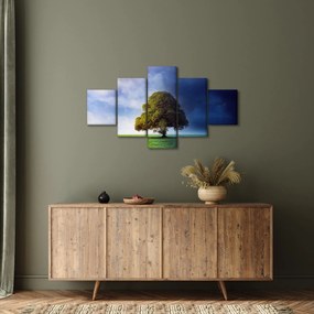 Obraz - Dzień i noc (125x70 cm)