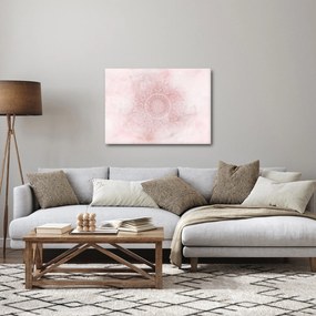 Obraz - Różowa mandala (70x50 cm)