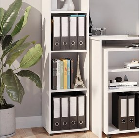 Room Divider biały 142.5x33x36.2 ludus