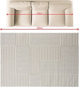 Dywan Mellow Gray I 160x230 cm