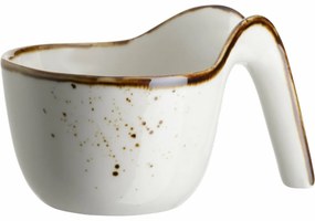 Miska Mäser Gourmet Pintar białe brązowe kropki 9x 5,5 cm, S