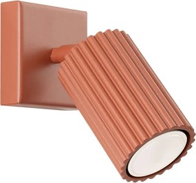 Metalowy nowoczesny kinkiet w kolorze ochra - D290 A0-Z59