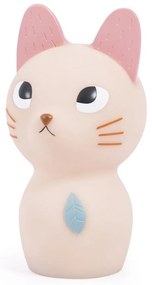 Jasnoróżowa lampa dziecięca ø 8,5 cm Cat – Moulin Roty