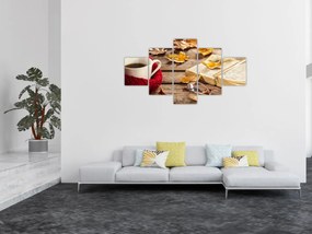 Obraz - Jesienna filiżanka herbaty (125x70 cm)