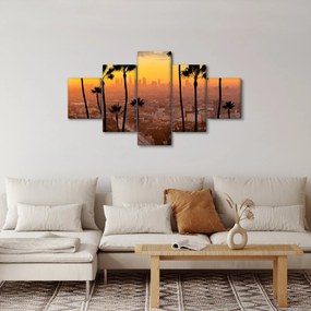 Obraz - Panorama Los Angeles (125x70 cm)