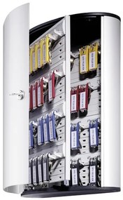 Aluminiowa skrzynka na klucze KEY BOX, 48 kluczy