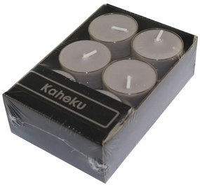 Zestaw 12 szarobrązowych świeczek tealight Ego Dekor Silea, 4 h