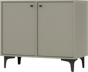 Komoda TORINO - Zielony / Wysokość 72 cm / 84 cm / Bez szuflad