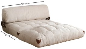 Sofa rozkładana Kadife 2 White