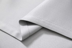 Zasłona OXFORD LIGHT 140x250 cm, jasnoszara Zawieszanie: Taśma z wiązaniami