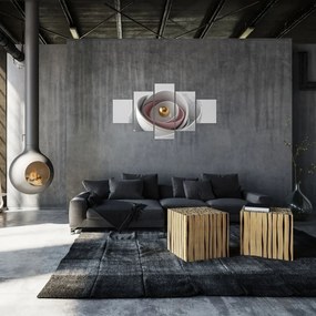 Obraz - Złota perła (125x70 cm)