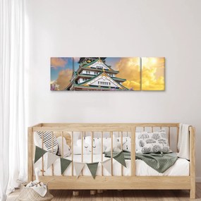 Obraz - Zamek Osaka (170x50 cm)