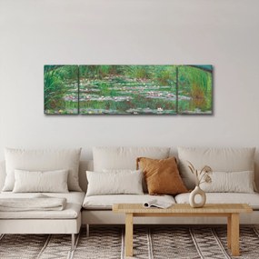 Obraz - Claude Monet, The Japanese Footbridge, reprodukcje (170x50 cm)