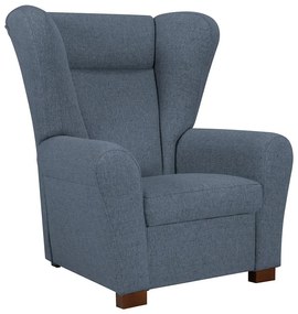 Fotel uszak VIVA niebieski