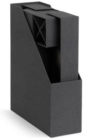 Kartonowe organizery zestaw 4 szt. Hugo Canvas Paper Laminate – Bigso