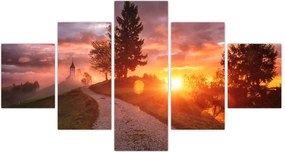 Obraz - Jamnik, Słowenia (125x70 cm)