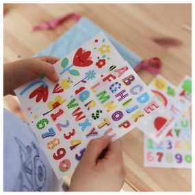 Woopie art&amp;fun zestaw kreatywny magiczna torebka + naklejki do dekoracji ponad 109 szt. (zestaw 5 szt.)