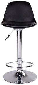 Czarne hokery obrotowe zestaw 2 szt. 82 cm Trondheim – House Nordic