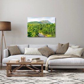 Obraz na szkle - Babia Góra, Polska (70x50 cm)