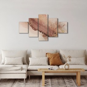 Obraz - Złoty brokat (125x70 cm)