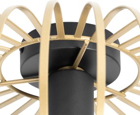 Inteligentna lampa sufitowa złota 39 cm w tym WiFi G95 - Johanna