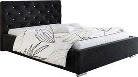 Dwuosobowe łóżko z pojemnikiem 140x200 A4-T89
