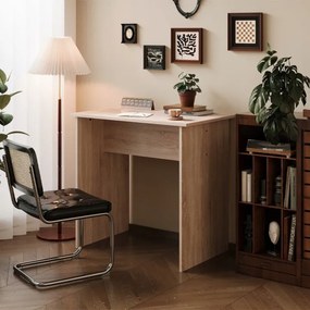Biurko Komputerowe Dąb Sonoma 80 cm – Skandynawskie Loft do Biura
