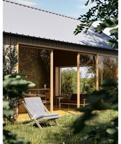Fotel biały/jasnoniebieski Boogie - Karup Design
