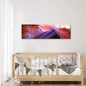 Obraz - kolorowy piasek (170x50 cm)