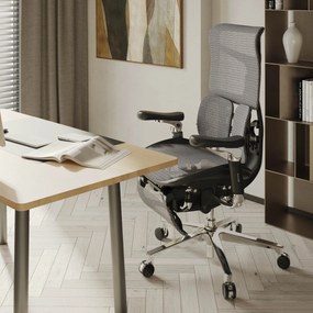 Fotel ergonomiczny czarny V-Kinetic