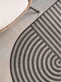 Czarny/kremowy dywan odpowiedni na zewnątrz 160x230 cm Haringey Woodfield – Ted Baker