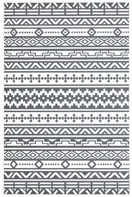 Outsunny Dywan zewnętrzny trwały i odporny na warunki atmosferyczne, dywan w stylu Boho do salonu, balkonu